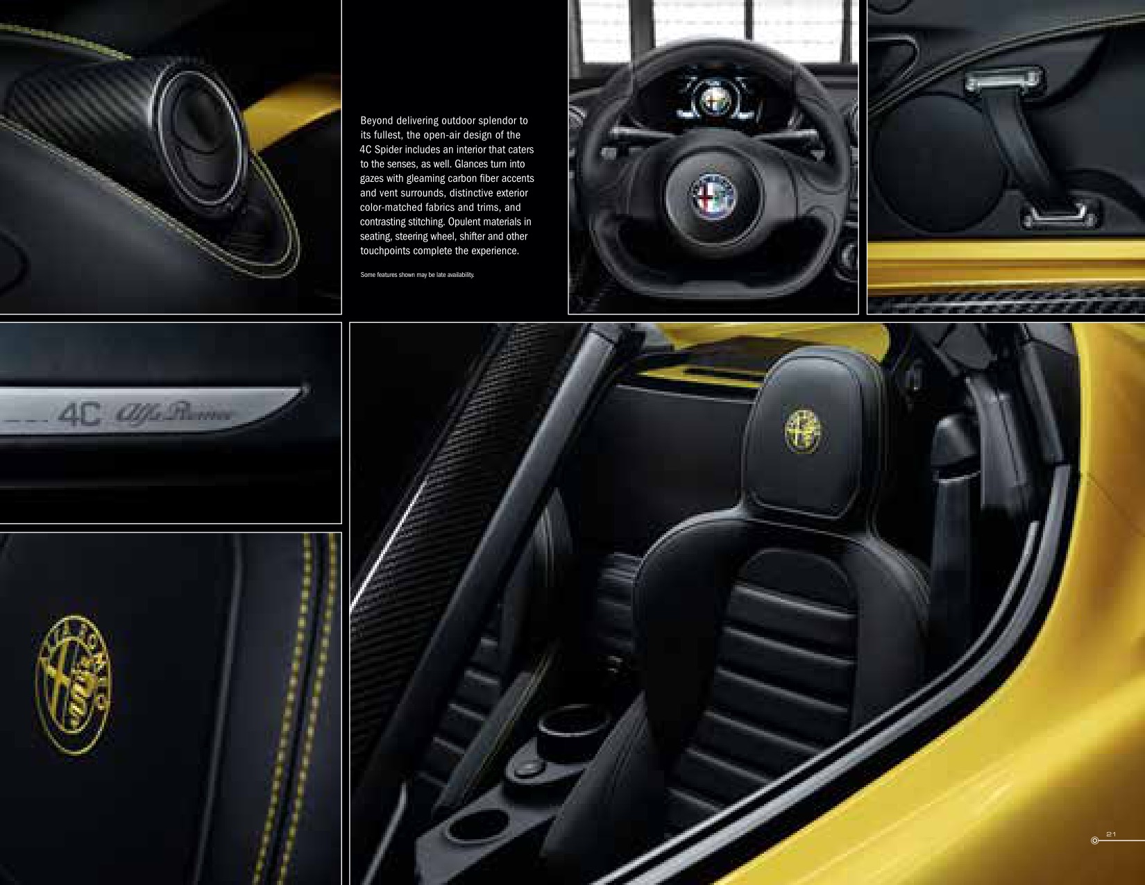 2016 Alfa Romeo 4C Brochure Page 22